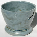 Yarn Bowl::original shape, Tiffany glazed